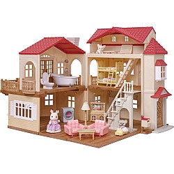 Calico Critters Red Roof Country Home Gift Set
