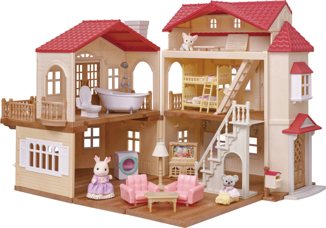 Calico Critters Red Roof Country Home Gift Set