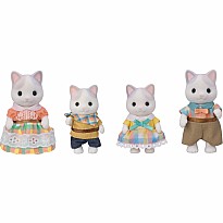 Calico Critters Latte Cat Family