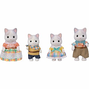 Calico Critters Latte Cat Family