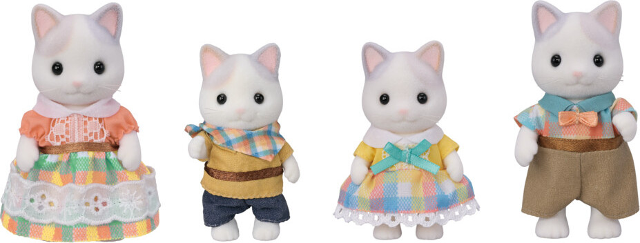Calico Critters Latte Cat Family