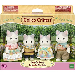 Calico Critters Latte Cat Family