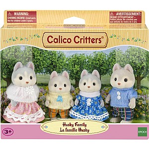 Calico Critters Husky Family