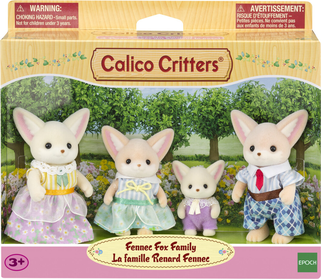 Calico Critters Fennec Fox Family