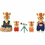 Calico Critters Highbranch Giraffe Family