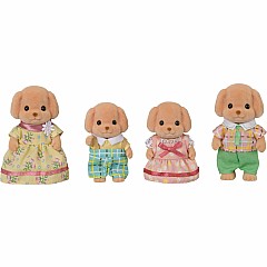 Calico Critters Toy Poodle Family