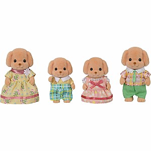 Calico Critters Toy Poodle Family