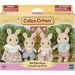 Calico Critters Milk Rabbit Family