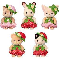 Calico Critters Cutie Collectibles -Very Berry Babies-