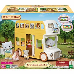 Calico Critters Nursery Double Decker Bus