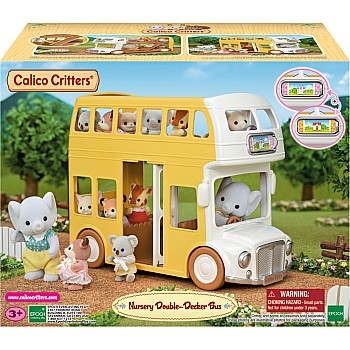 Calico Critters Nursery Double Decker Bus 