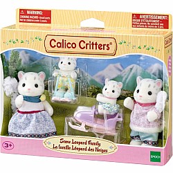 Calico Critters Snow Leopard Family