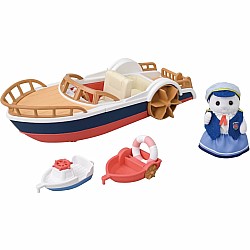 Calico Critters Seal Sailor'S Leisure Boat