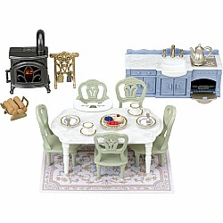 Calico Critters Elegant Dining Room