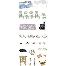 Calico Critters Elegant Dining Room