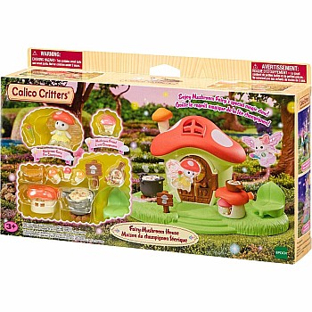 Calico Critters Fairy Mushroom House