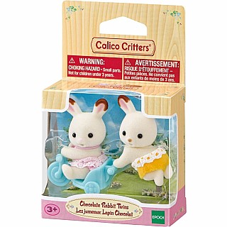 Calico Critters Chocolate Rabbit Twins