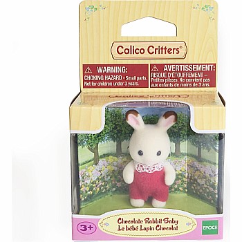 Calico Critters Chocolate Rabbit Baby