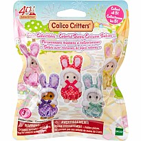 Calico Critters Cutie Collectibles - Colorful Bunny Costume Babies (assorted)