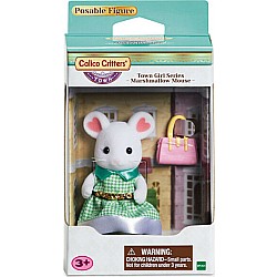Calico Critter Town Series Girl - Marshmallow Mouse