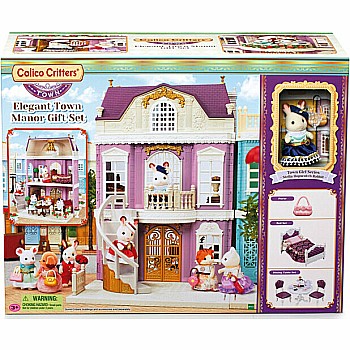 Calico Critter Elegant Town Manor Gift Set