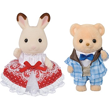 Calico Critters 40th Anniversary Friends, Freya and Theo