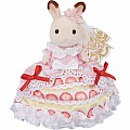 Calico Critters Freya Strawberry Dress Special Edition 