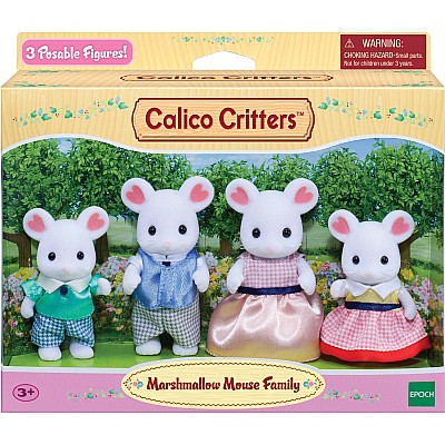 Calico Critters - Marshmallow Mouse Family