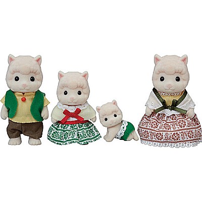Calico Critters - Woolly Alpaca Family