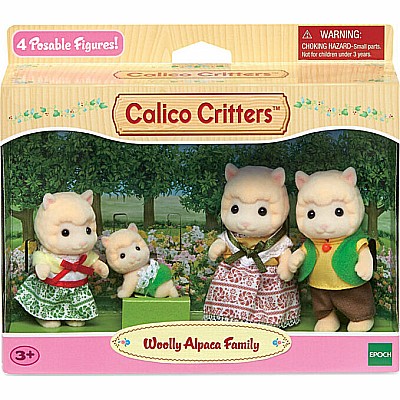 Calico Critters - Woolly Alpaca Family