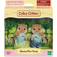 Calico Critters Splashy Otter Family