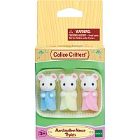 Calico Critters - Marshmallow Mouse Triplets
