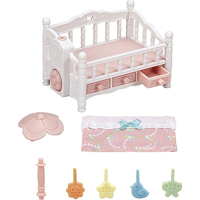 Calico Critters - Crib With Mobile
