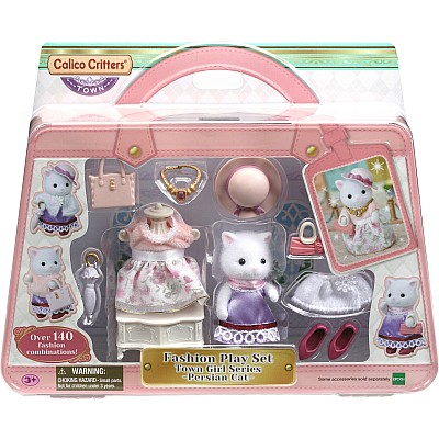 Calico Critters - Fashion Playset: Persian Cat 