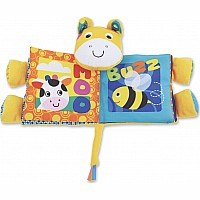 Earlyears Farm Friends Crinkle Book Baby Toy