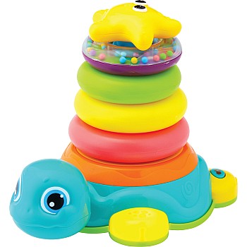 Bump Around Stacking Turtle