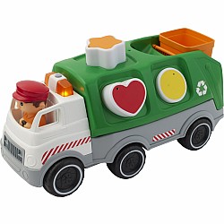 KidOozie - Shape Sorting Recycling Truck