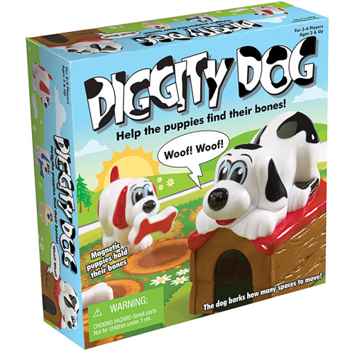 Diggity Dog Board Game Replacement Dogs and Bones 