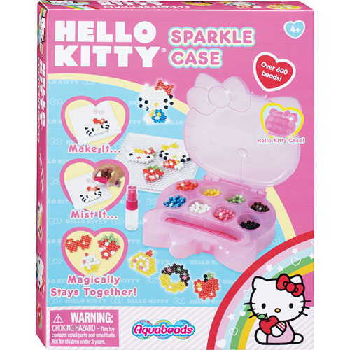 Aquabeads Boîte Loisir Créatif Hello Kitty Brillante, Kit de