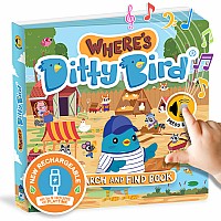 Ditty Bird | Where's Ditty? | Look and Find book with sounds | Activity Sound Book for toddlers 1- 3 | Early learning toy