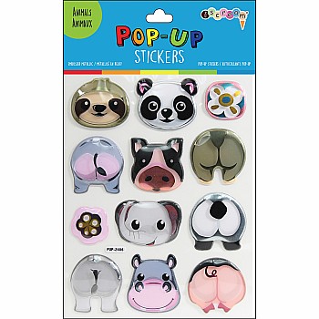 Animals Pop-Up Stickers