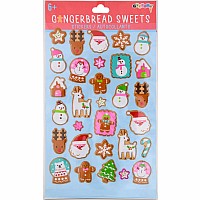 Gingerbread Sweets Stickers