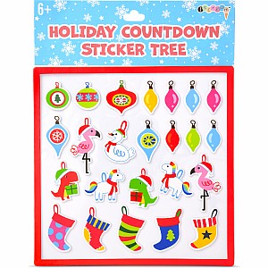 Holiday Countdown Sticker Tree