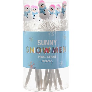 Sunny Snowman Crazy Pens 