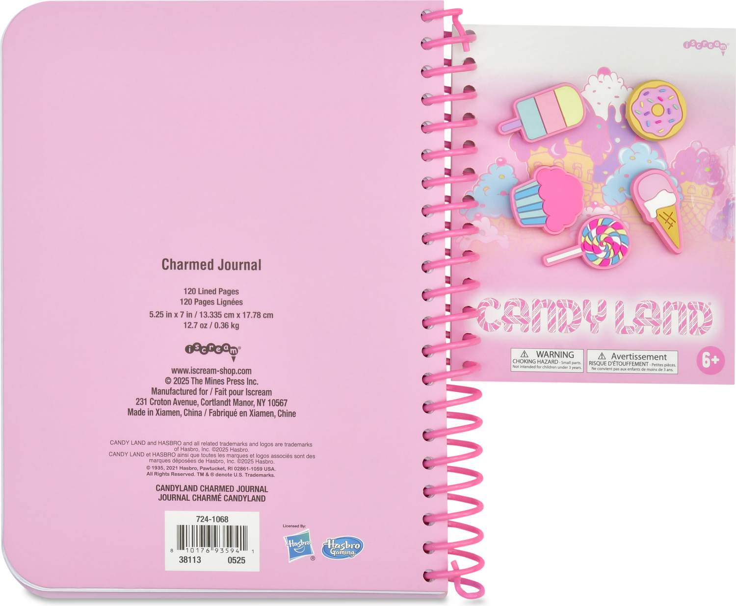 Candy Land Charmed Journal