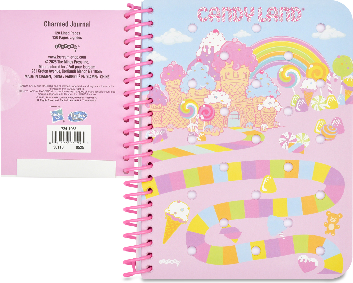 Candy Land Charmed Journal