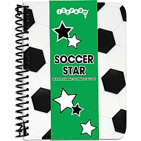 Soccer Star Silicone Journal