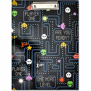 Retro Gamer Clipboard Set