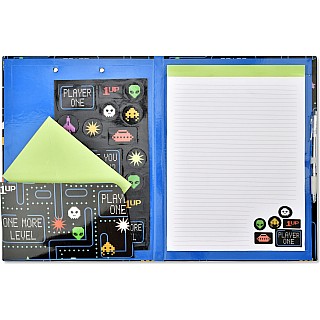 Retro Gamer Clipboard Set