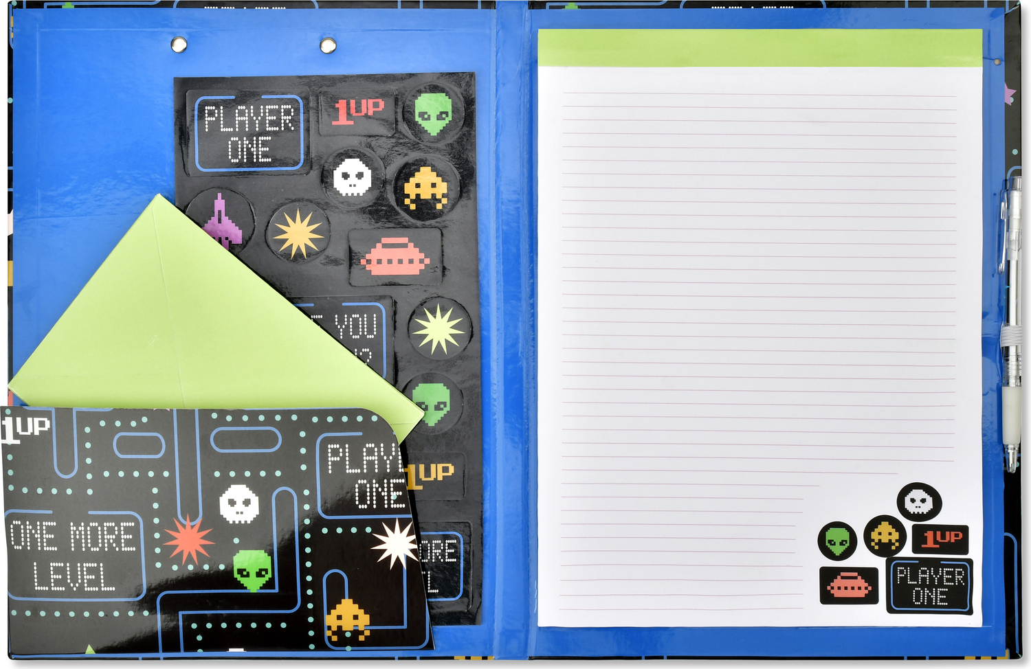 Retro Gamer Clipboard Set